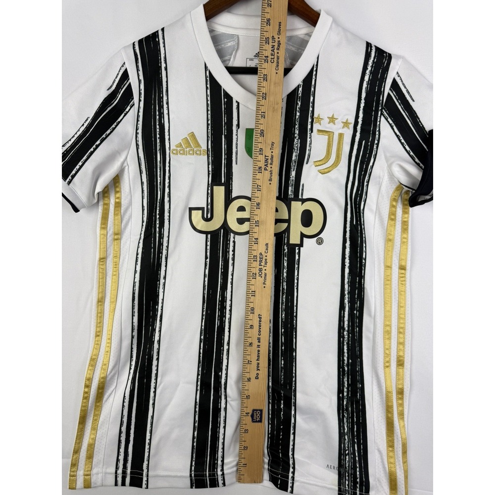 JUVENTUS ADIDAS 2020/2021 FOOTBALL SOCCER HOME JERSEY #7 RONALDO SIZE S EI9894 - Picture 5 of 16